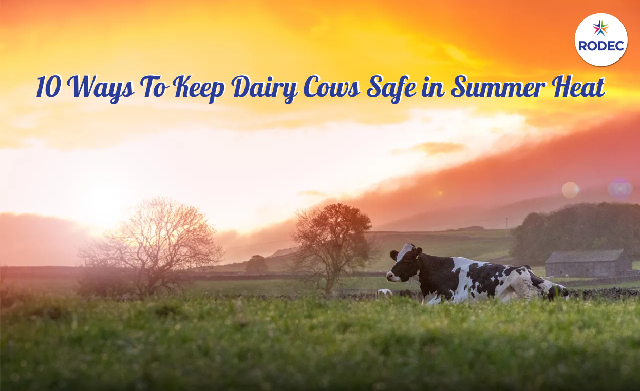 10 Ways To Keep Dairy Cows Safe in Summer Heat