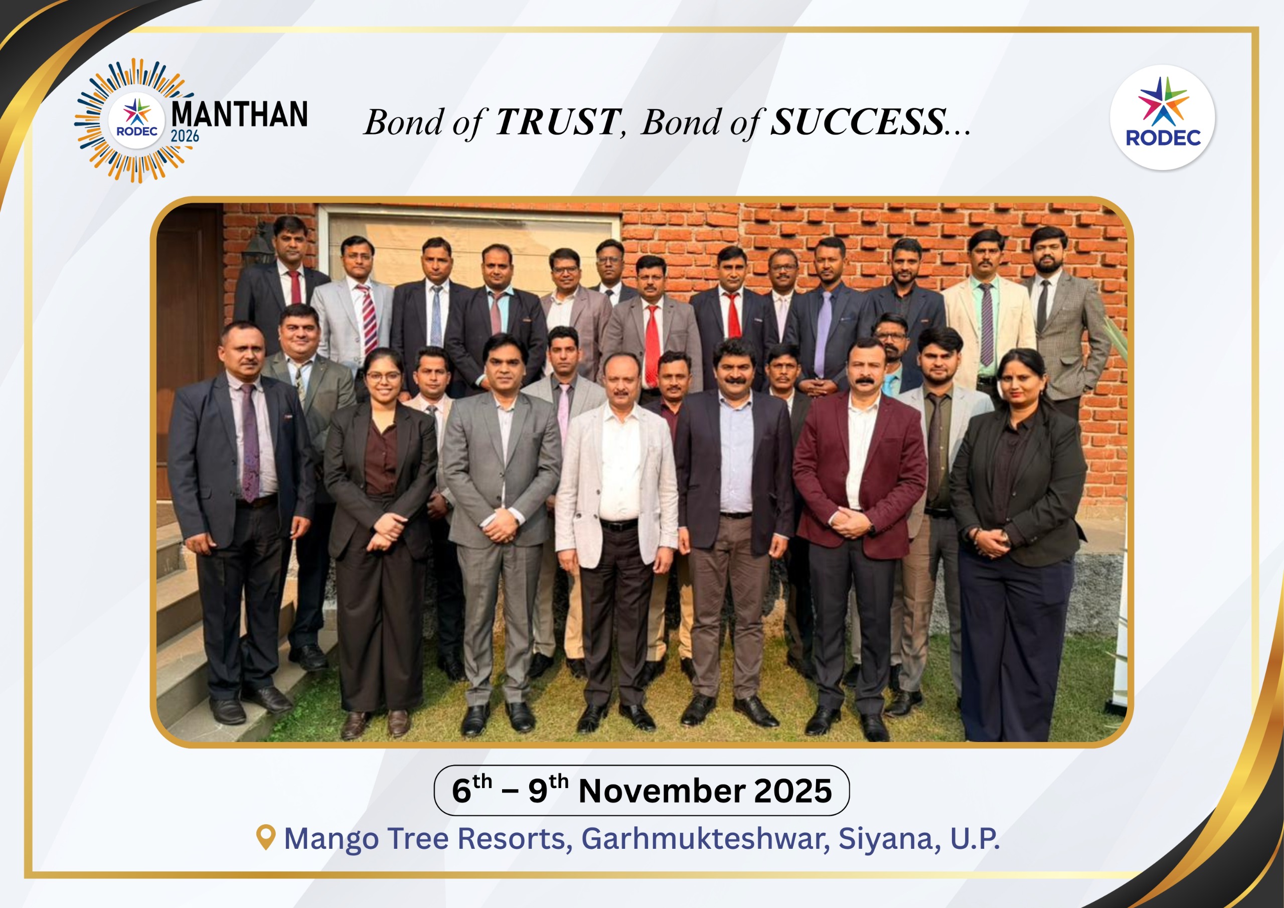 Manthan 2025 | Bond of Trust, Bond of Success